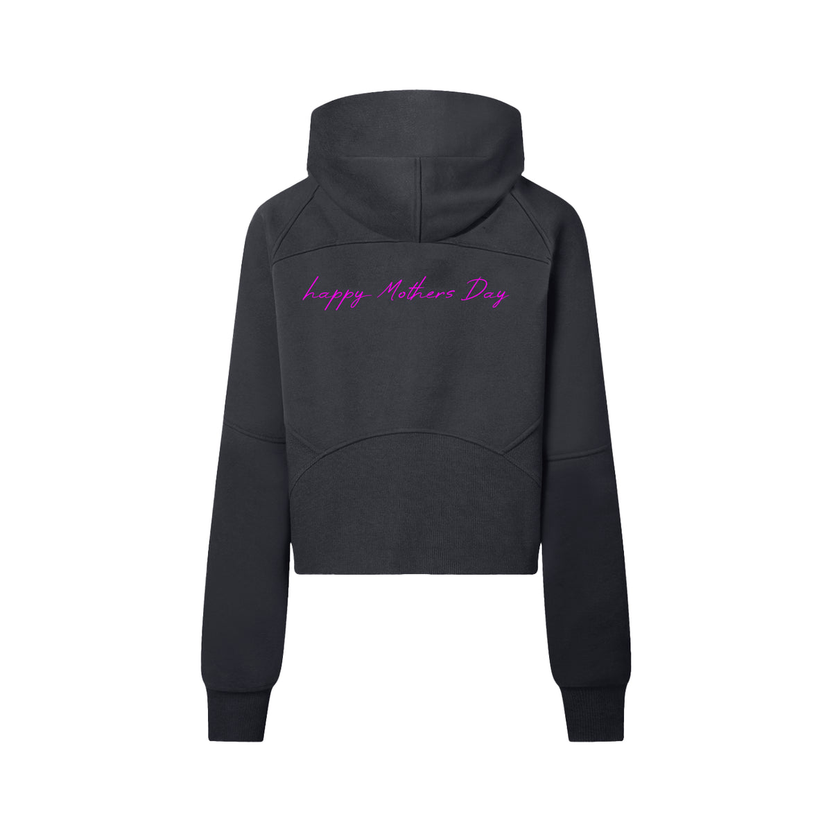 Cropped Half-Zip Hoodie