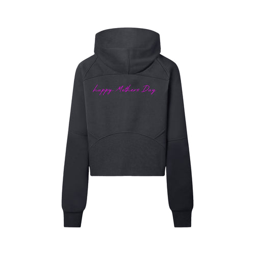 Cropped Half-Zip Hoodie