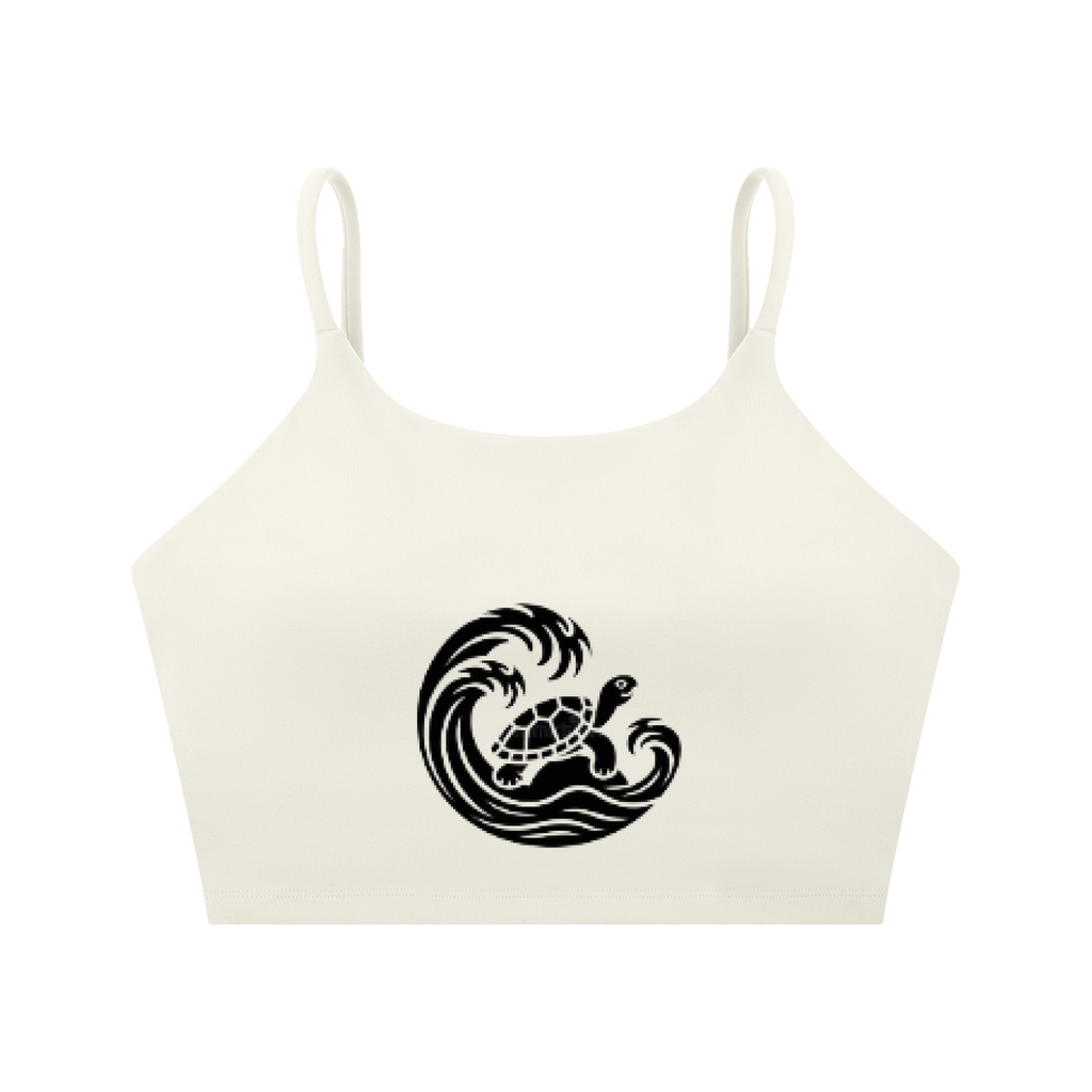 Spaghetti Strap Yoga Sports Bra