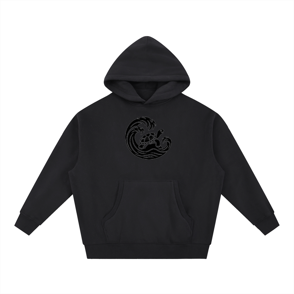 Essential Oversized Boxy Fit Fleece Hoodie