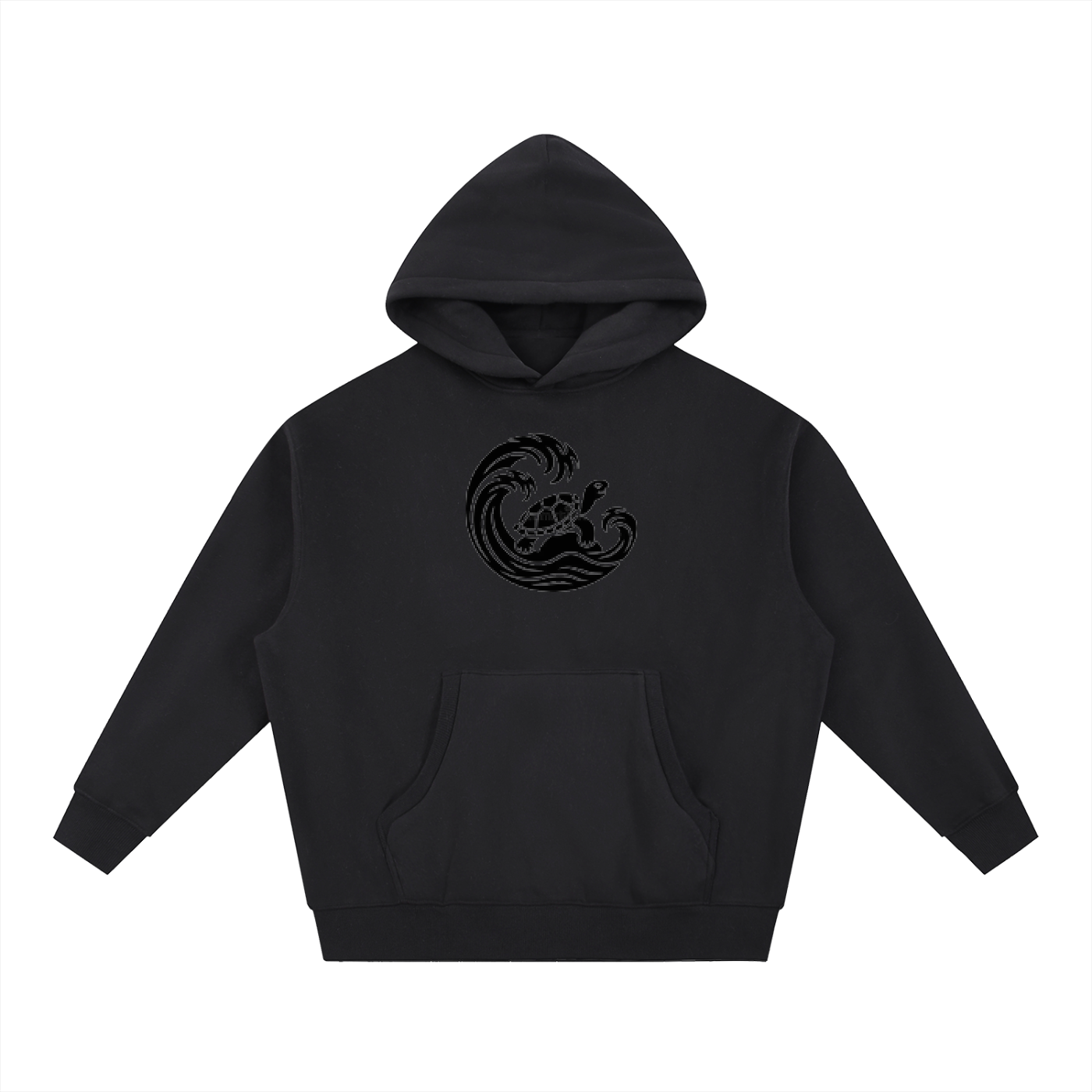 Essential Oversized Boxy Fit Fleece Hoodie