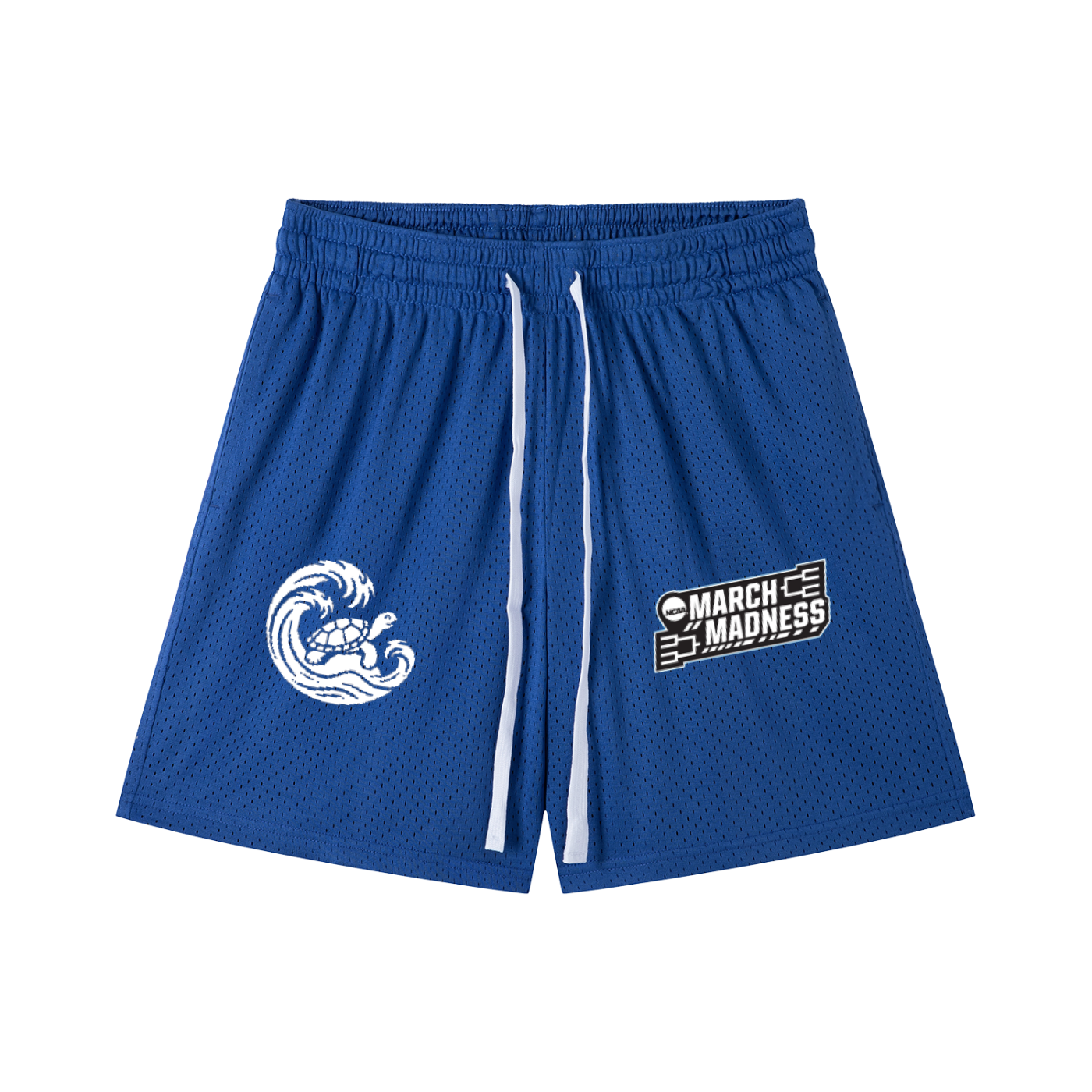 Mesh Drawstring Shorts