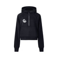 Cropped Half-Zip Hoodie