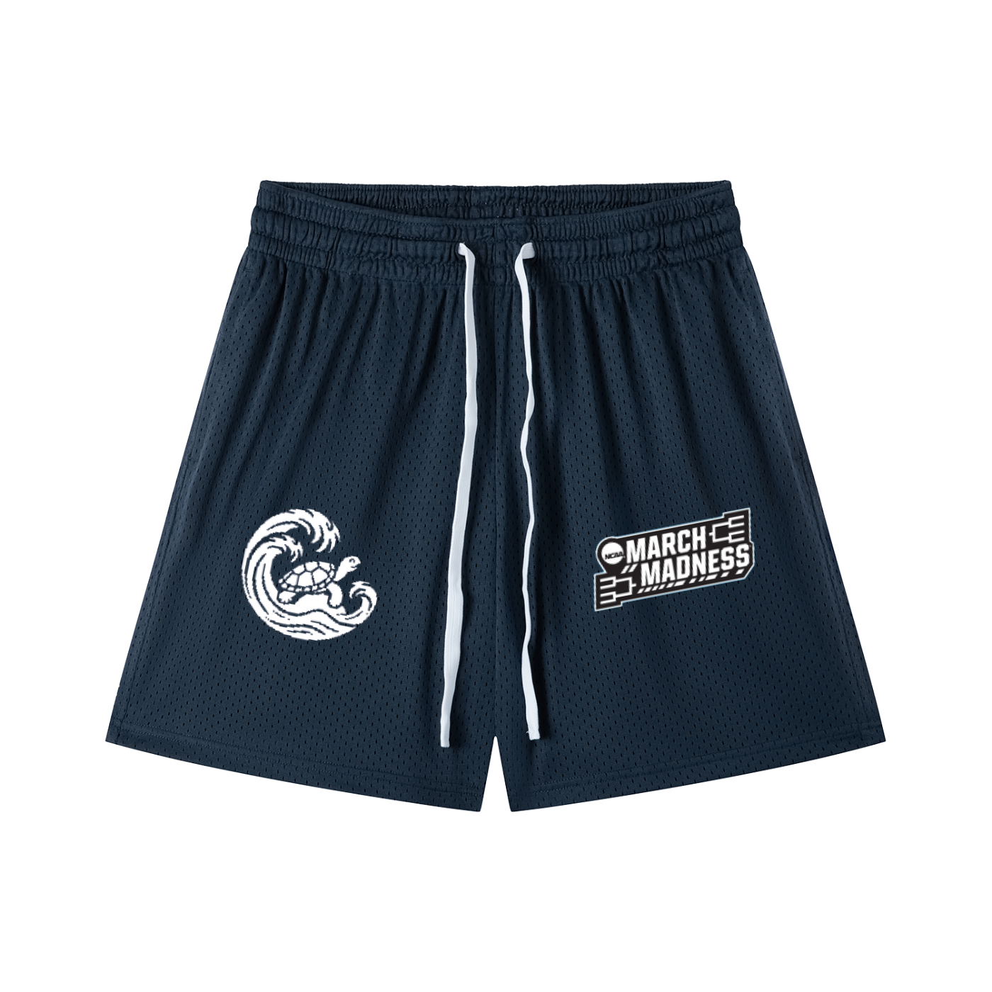 Mesh Drawstring Shorts