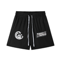 Mesh Drawstring Shorts