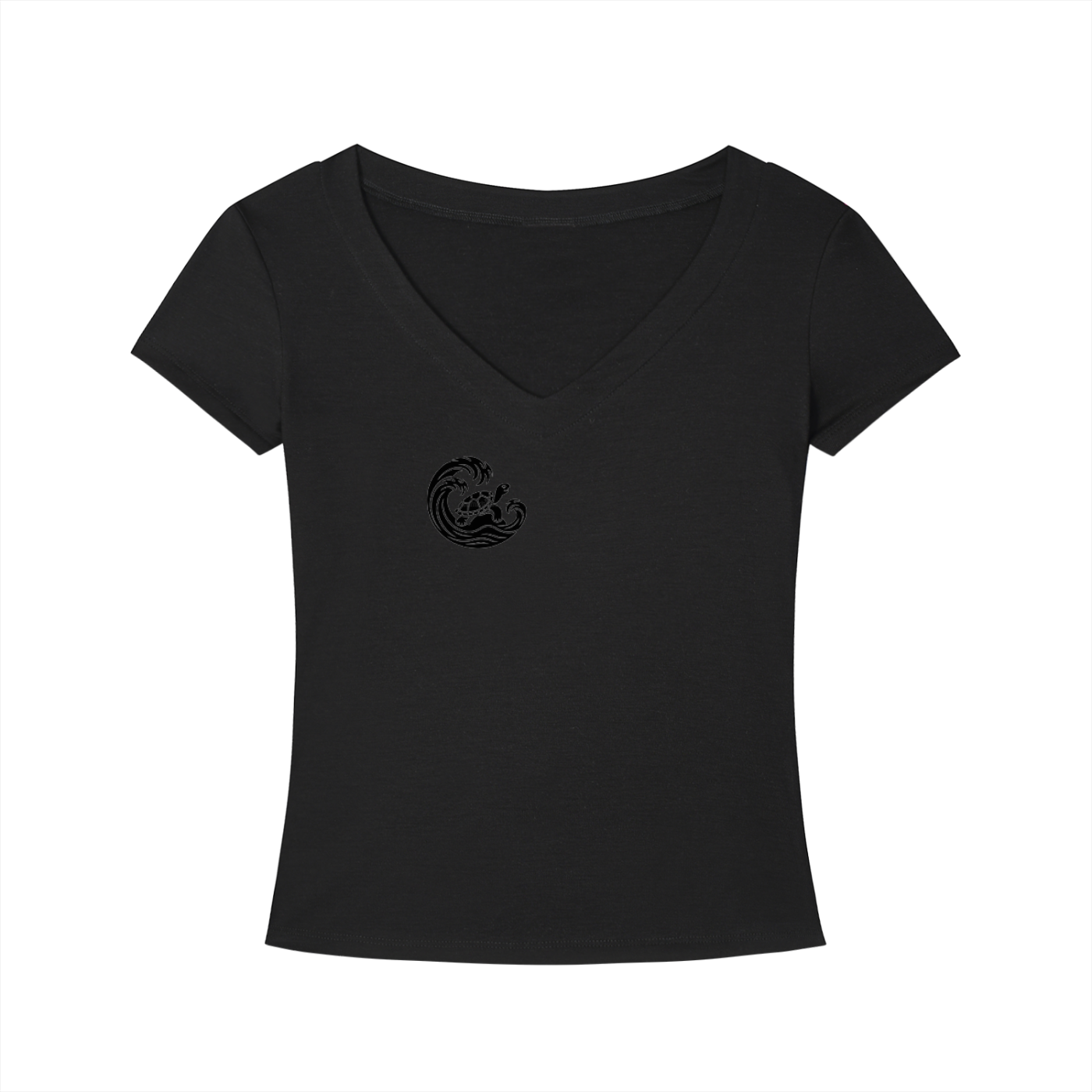 Tencel Slim Fit V-Neck T-Shirt